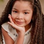 Catarina Alves Araújo, aos 5 anos: a beleza de se reconhecer antes de aprender a posar